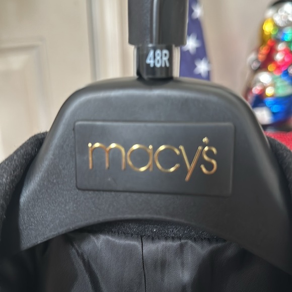 NWT Kenneth Cole Reaction Stylish luxe classic fit Overcoat. SZ 48 R (SKU B) - Picture 6 of 14